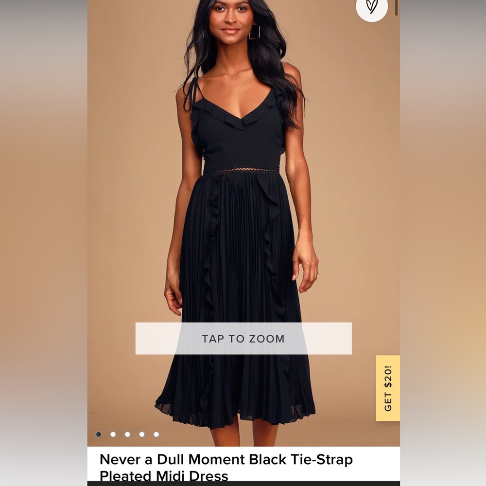 LULUS DRESS WORK ONCE